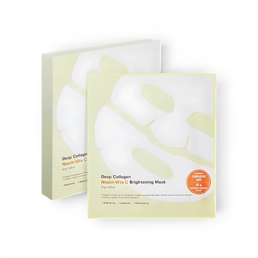 Sungboon Editor - Deep Collagen Niacin Vita C Brightening Mask - veido kaukė