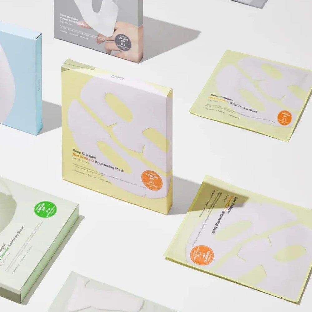 Sungboon Editor - Deep Collagen Niacin Vita C Brightening Mask - veido kaukė