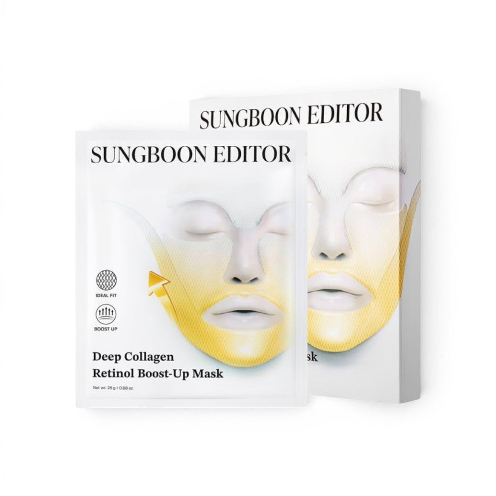 Sungboon Editor - Deep Collagen Retinol Boost-Up Mask - veido kaukė