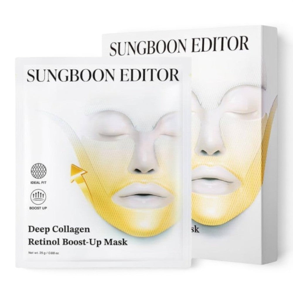 Sungboon Editor - Deep Collagen Retinol Boost-Up Mask - veido kaukė