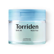 Torriden DIVE-IN Low Molecule Hyaluronic Acid Multi Pad - esencijos padeliai