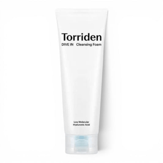 Torriden DIVE IN Low Molecular Hyaluronic Acid Cleansing Foam - hialurono rūgšties veido prausiklis