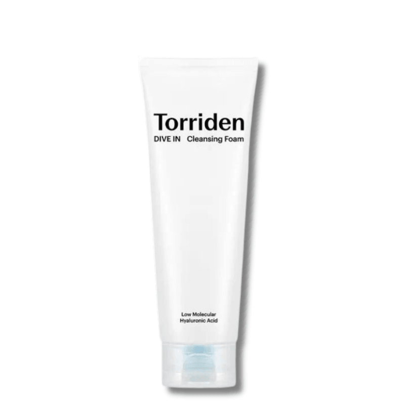 Torriden DIVE IN Low Molecular Hyaluronic Acid Cleansing Foam - hialurono rūgšties veido prausiklis