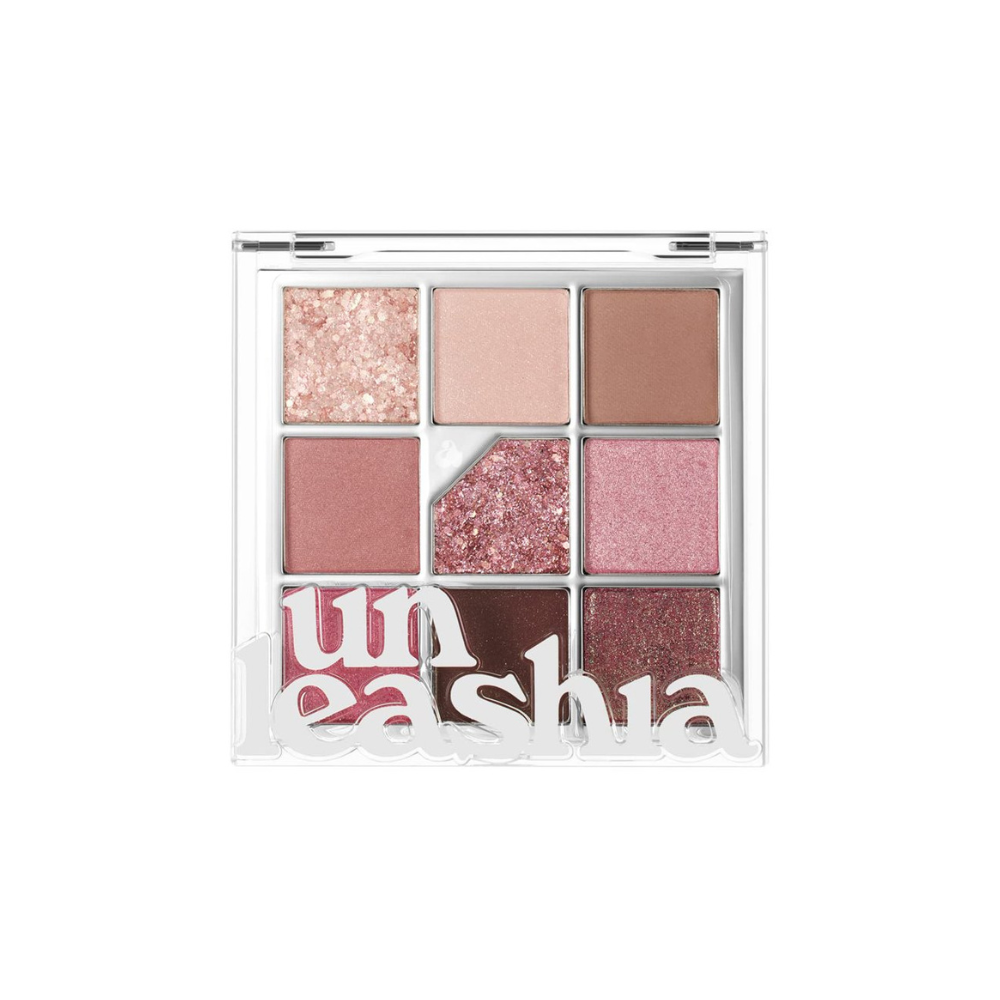 UNLEASHIA - Glitterpedia Eye Palette - šešėlių paletė