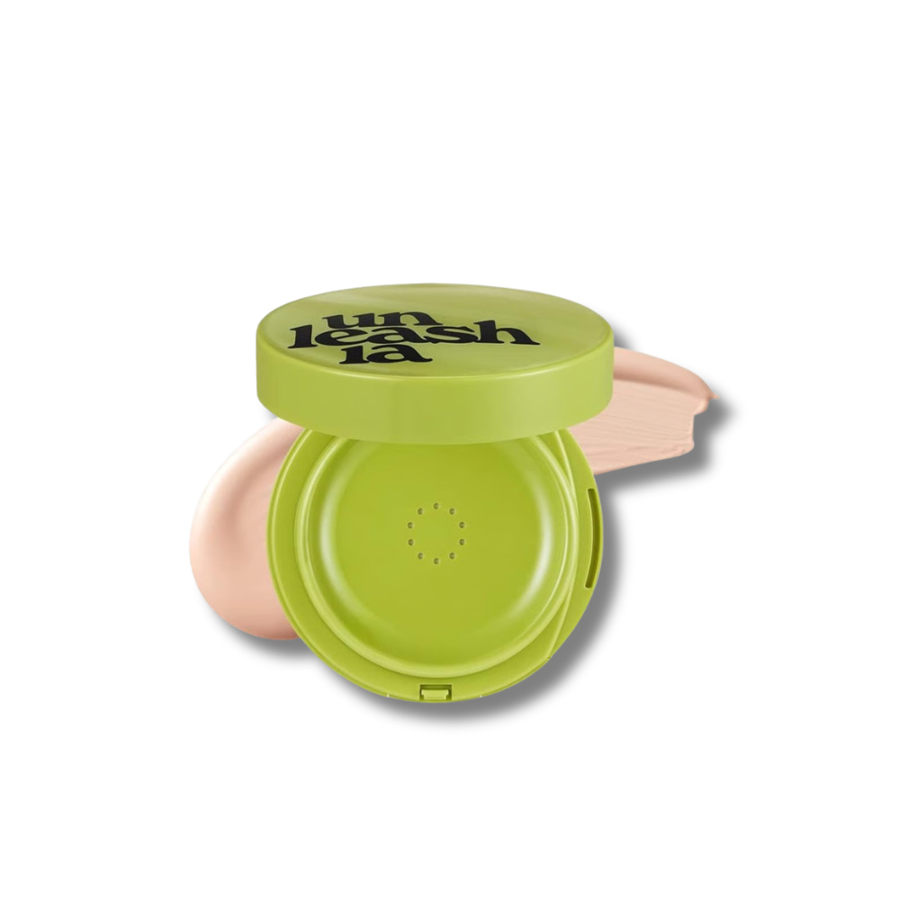 UNLEASHIA - Satin Wear Healthy-Green Cushion - makiažo pagrindas
