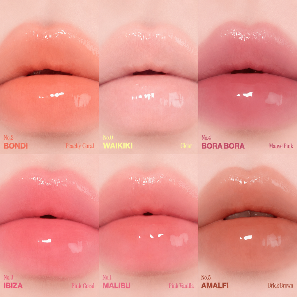 UNLEASHIA - Sunset Dazzle Gloss Balm - lūpų balzamas