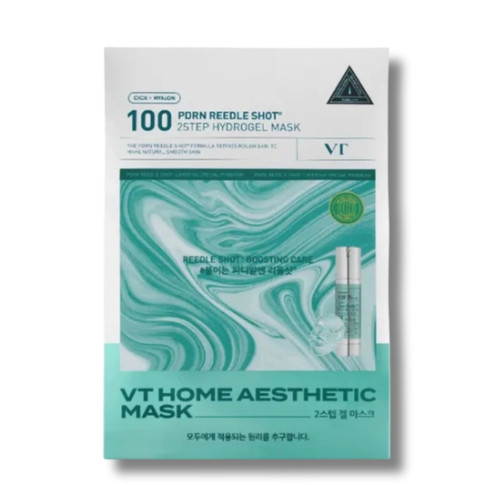 VT Cosmetics - PDRN Reedle Shot 100 2Step Hydrogel Mask - bandomasis rinkinys