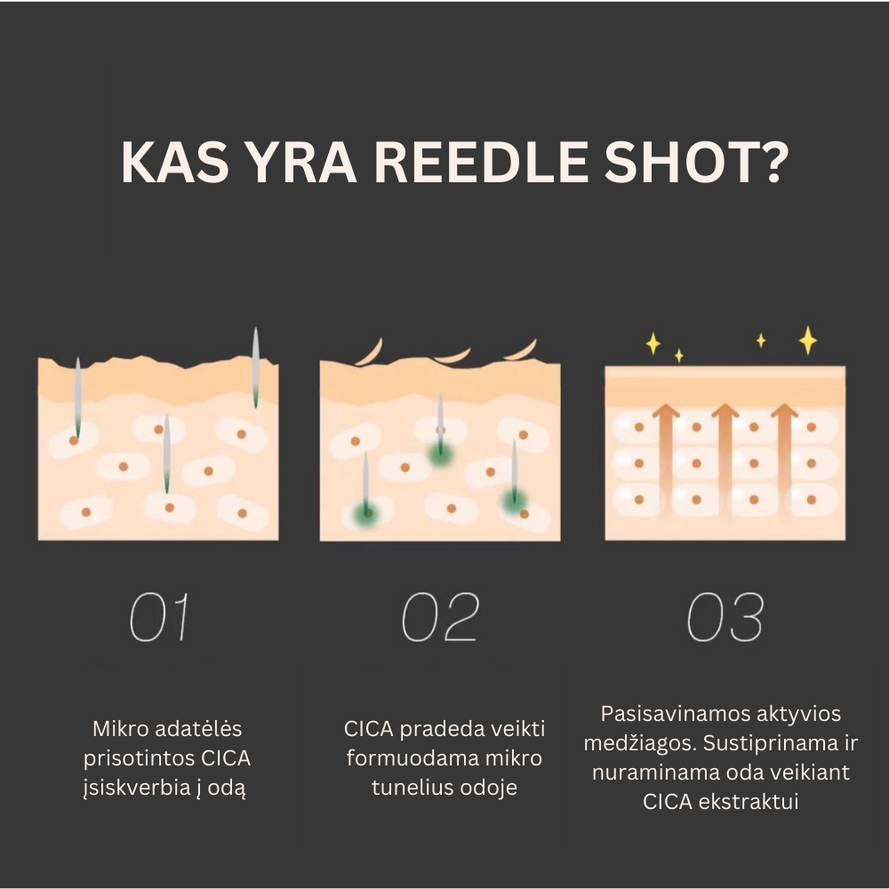 VT Cosmetics Reedle shot 100 - aktyvaus veikimo ampulė