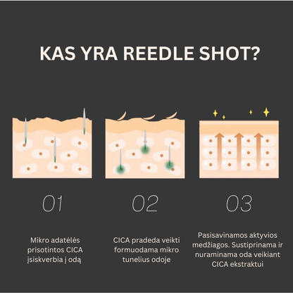 VT Cosmetics Reedle Shot 300 - aktyvaus veikimo ampulė