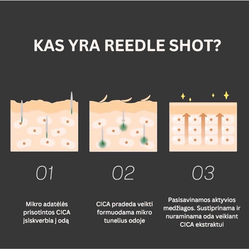 VT Cosmetics Reedle shot 100 - aktyvaus veikimo ampulė