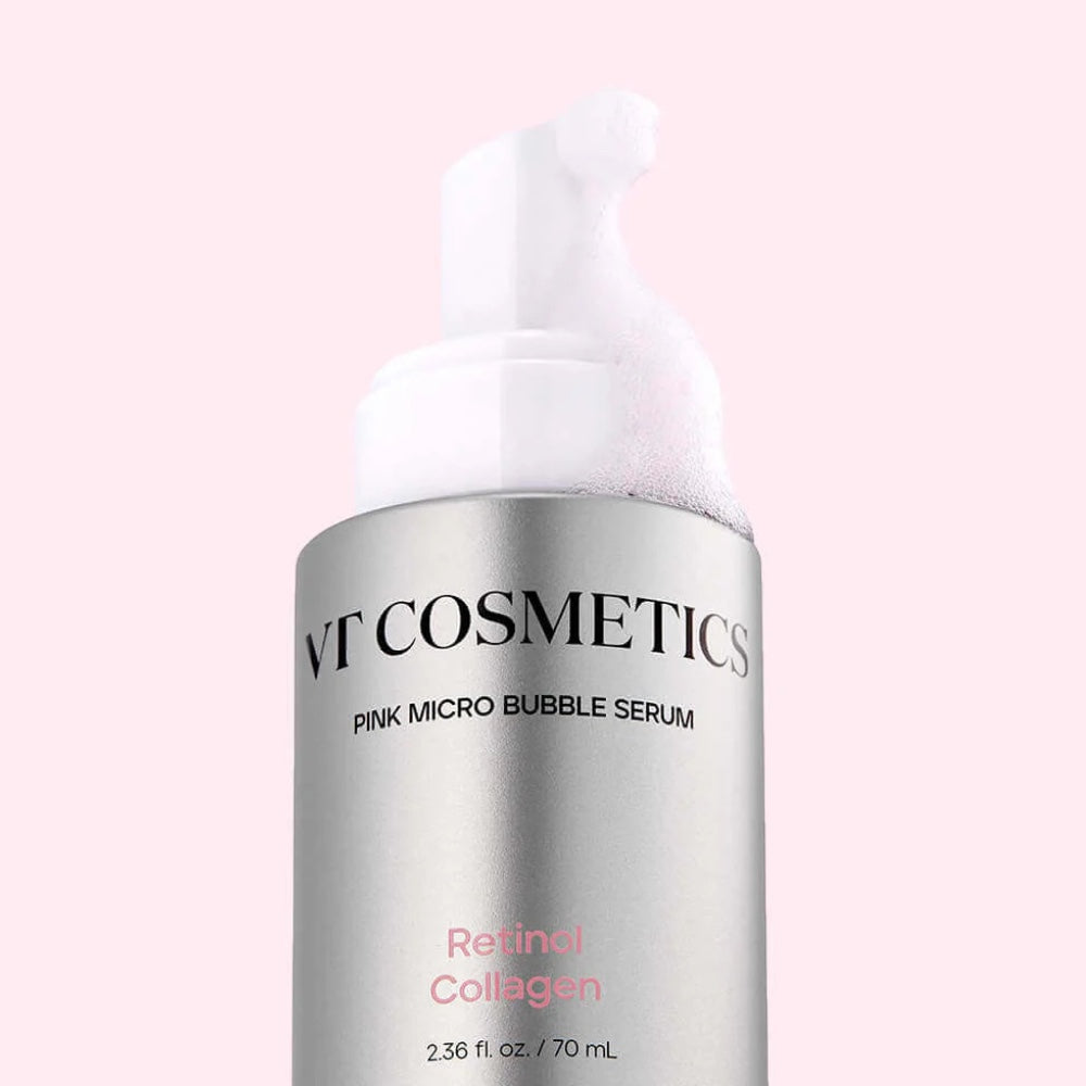 VT Cosmetics - Retinol Collagen Pink Micro Bubble Serum - serumas