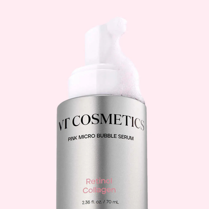 VT Cosmetics - Retinol Collagen Pink Micro Bubble Serum - serumas