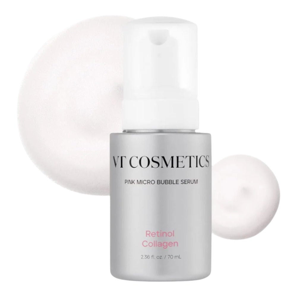 VT Cosmetics - Retinol Collagen Pink Micro Bubble Serum - serumas