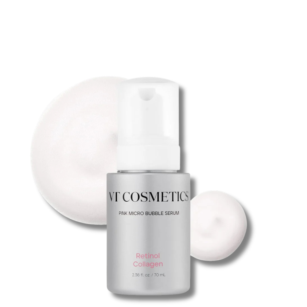 VT Cosmetics - Retinol Collagen Pink Micro Bubble Serum - serumas