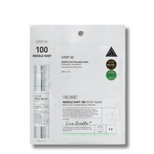 🎁 VT Cosmetics - Reedle Shot 100 2 Step Mask - bandomasis mini rinkinys (100% off)