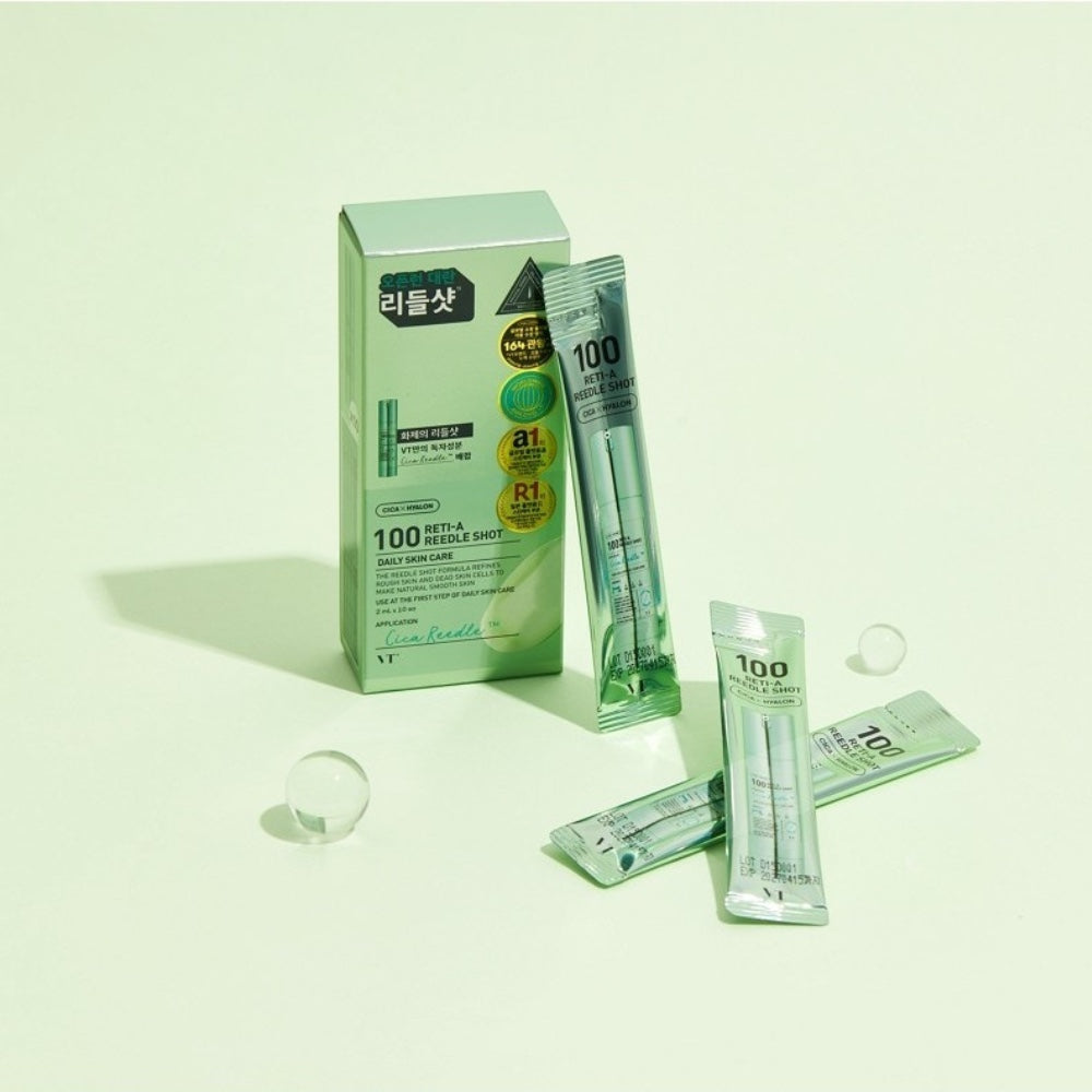 VT Cosmetics- Reti-A Reedle Shot 100 mini - aktyvaus veikimo ampulė mini