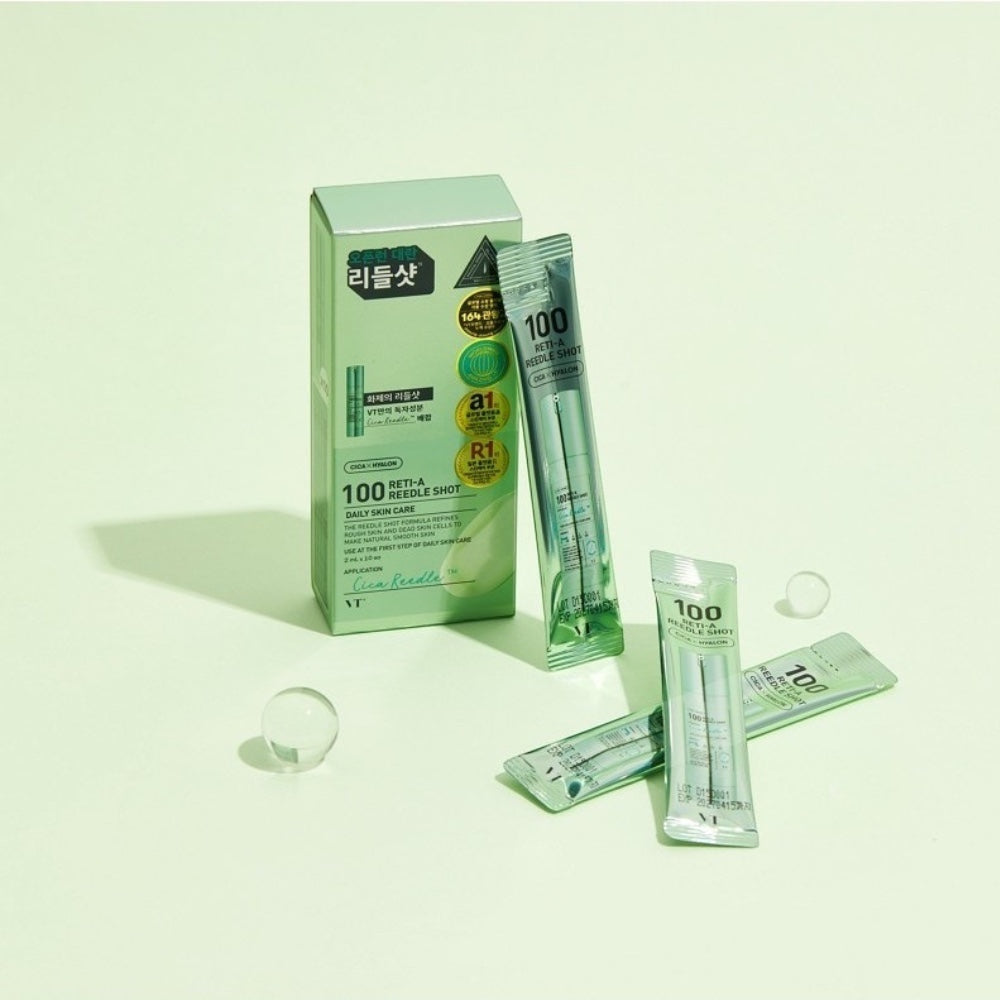 VT Cosmetics- Reti-A Reedle Shot 100 - aktyvaus veikimo ampulė