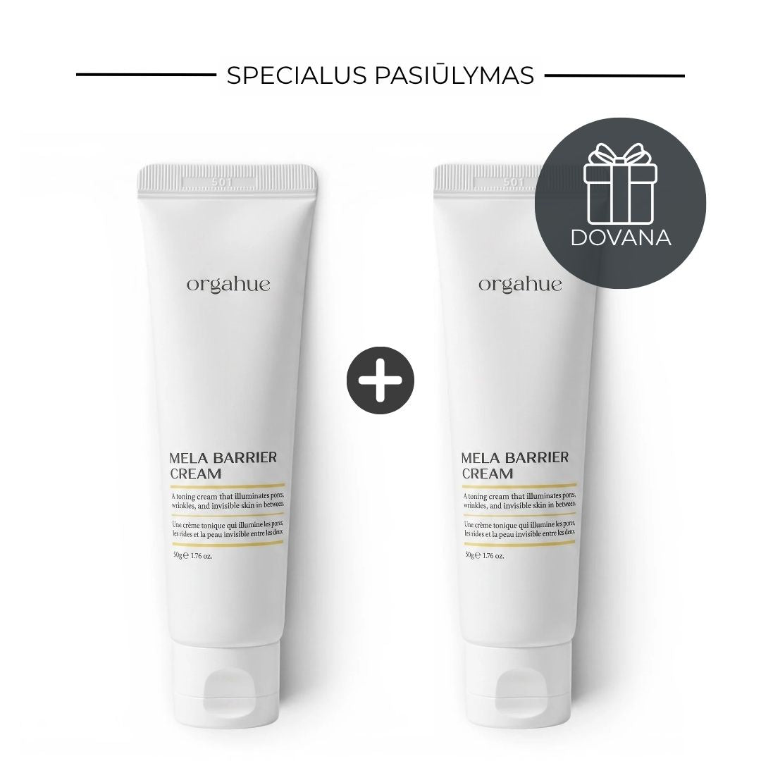 1+1 orgahue - Mela Barrier Cream - veido kremas