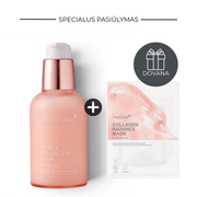 Specialus pasiūlymas: Medicube Tripple Collagen serumas + Collagen Lifting Mask (Dovana)