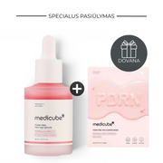 Specialus pasiūlymas: Medicube PDRN Pink Peptide serumas + PDRN Pink Vita Coating veido kaukė (Dovana)