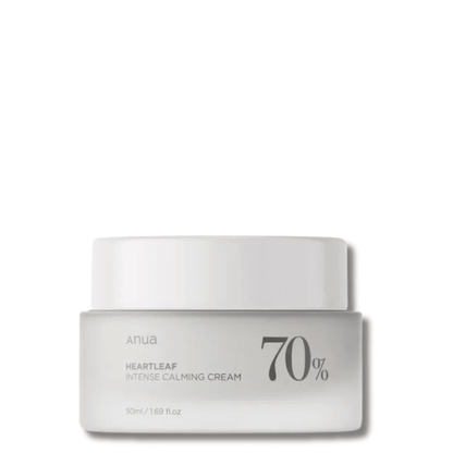 Anua Heartleaf 70 Intense Calming Cream - odą raminantis maitinamasis kremas