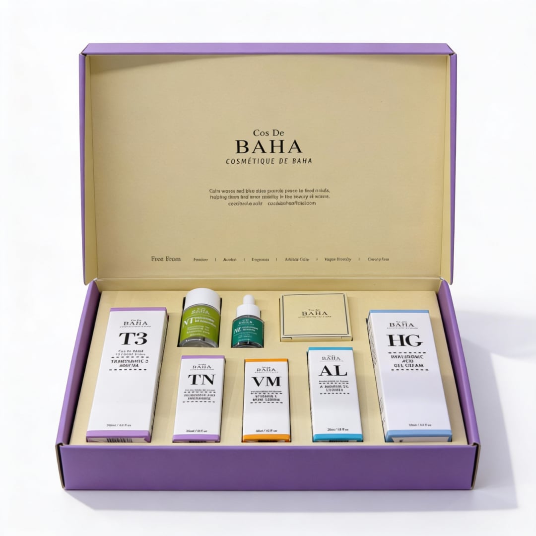 Cos De Baha skaistinantis ir pigmentaciją mažinantis rinkinys