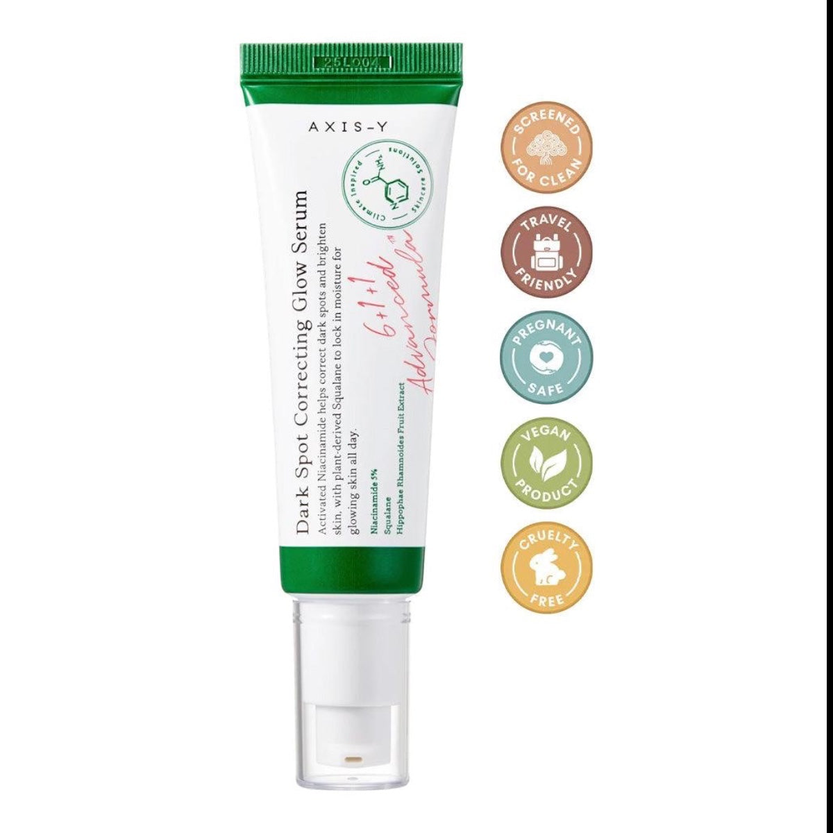 Axis-Y - Dark Spot Correcting Glow Serum - pigmentines dėmes šviesinatis serumas