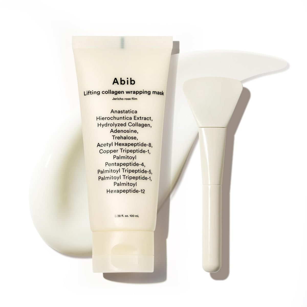 bareskin.lt Abib Lifting Collagen Wrapping Mask naktinė plėvelę formuojanti veido kaukė, skirta odos glotnumo ir elastingumo pojūčiui palaikyti