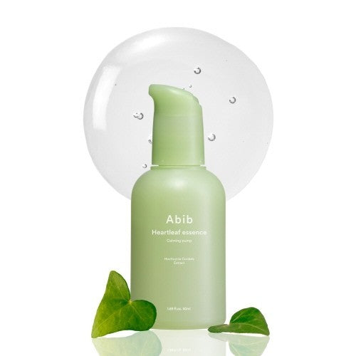 bareskin.lt Abib Heartleaf Essence Calming Pump raminanti veido esencija
