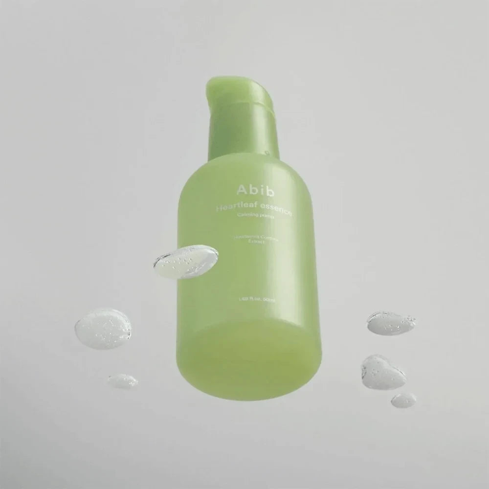 bareskin.lt Abib Heartleaf Essence Calming Pump raminanti veido esencija