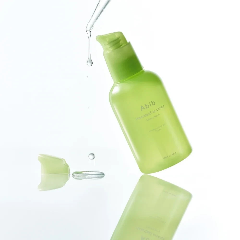 bareskin.lt Abib Heartleaf Essence Calming Pump raminanti veido esencija