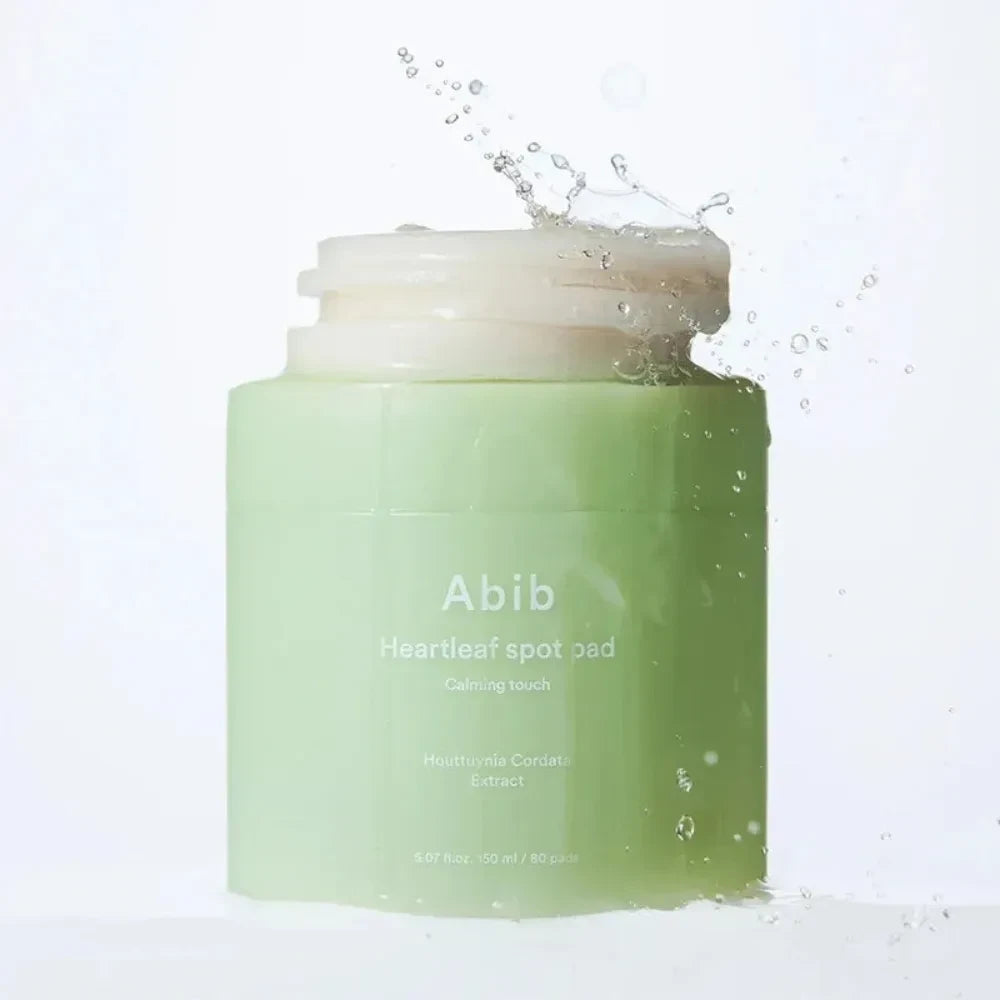 bareskin.lt Abib Heartleaf Spot Pad Calming Touch toner pads toniko padeliai padeda sudrėkinti odą, suteikia gaivumo pojūtį ir padeda palaikyti subalansuotą odos būklę
