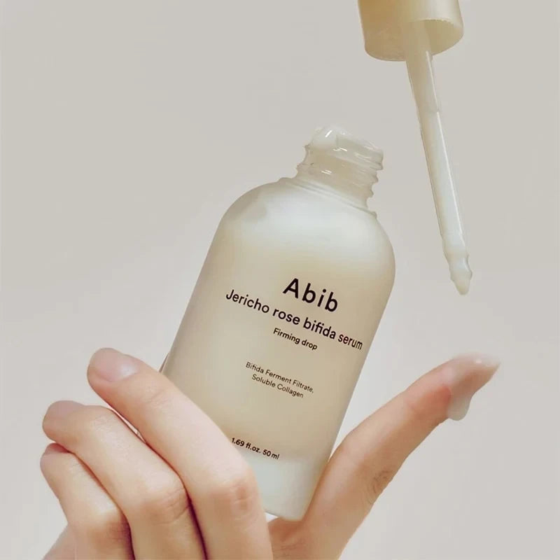 bareskin.lt Abib Jericho Rose Bifida Serum Firming Drop stangrinantis veido serumas stiprina odos apsauginį barjerą bei gerina elastingumą