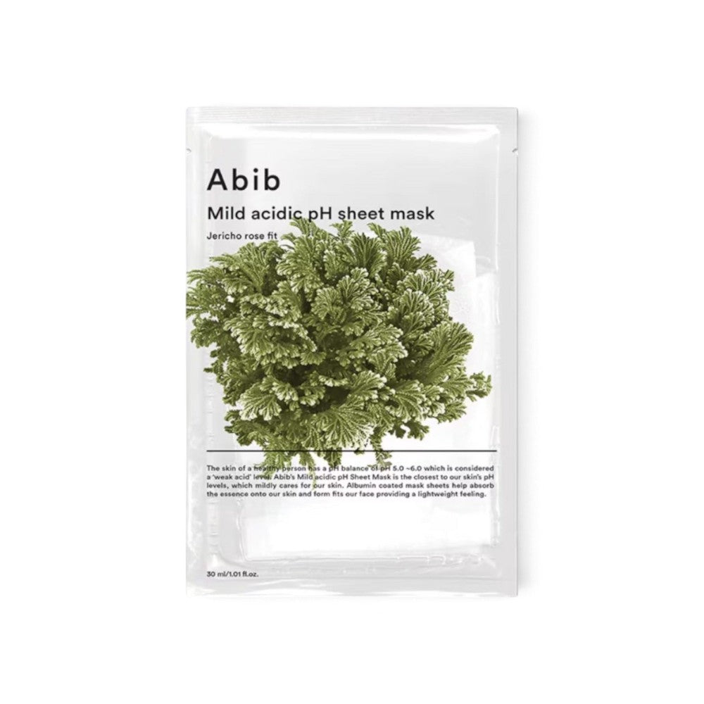 bareskin.lt Abib Mild Acidic pH Sheet Mask Jericho Rose Fit for deep hydration and soothing sensitive skin