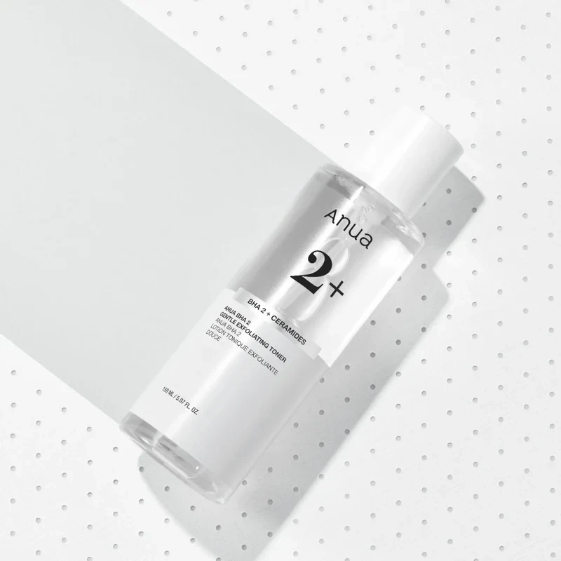 bareskin.lt Anua BHA 2% Gentle Exfoliating Toner veido tonikas su 2% BHA rūgštimi ir keramido kompleksu