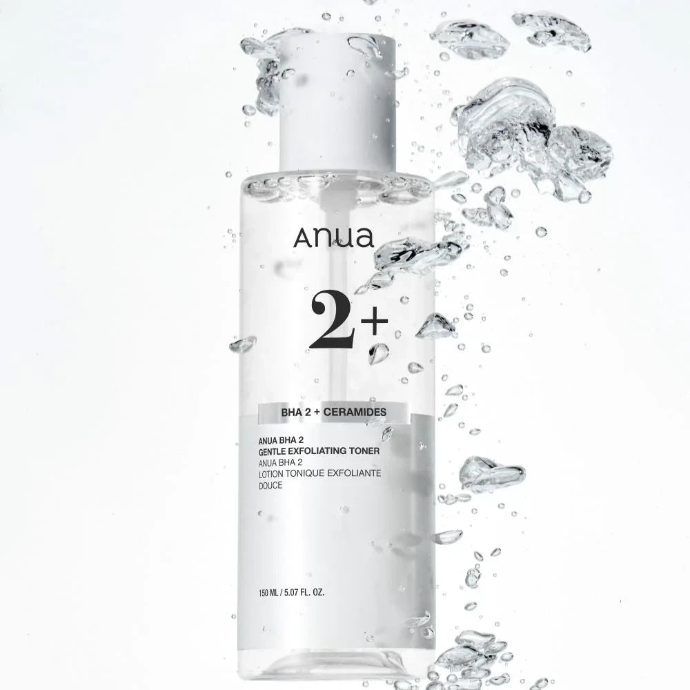 bareskin.lt Anua BHA 2% Gentle Exfoliating Toner veido tonikas su 2% BHA rūgštimi ir keramido kompleksu