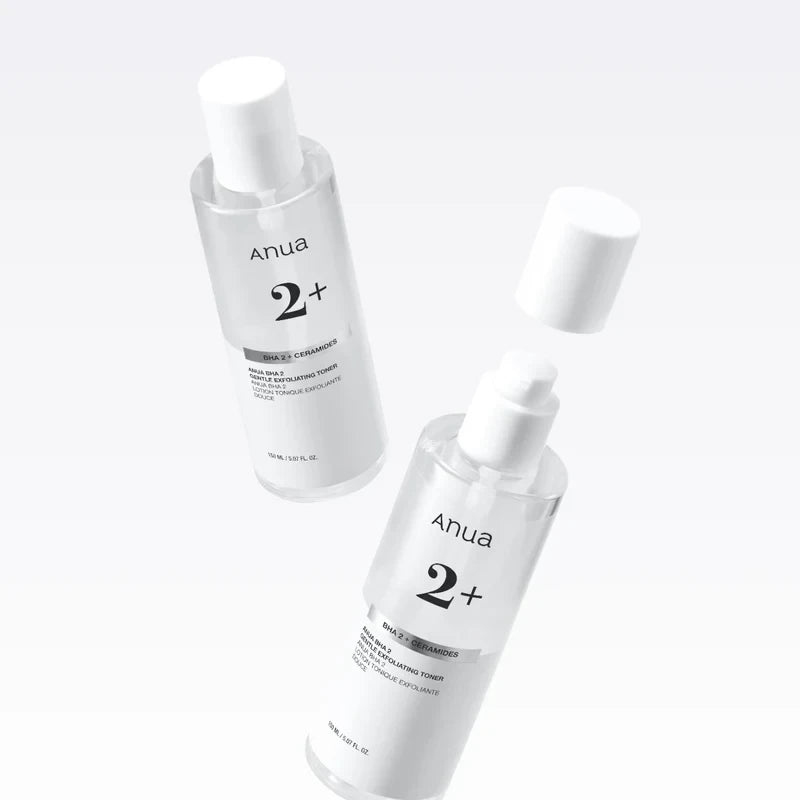 bareskin.lt Anua BHA 2% Gentle Exfoliating Toner veido tonikas su 2% BHA rūgštimi ir keramido kompleksu