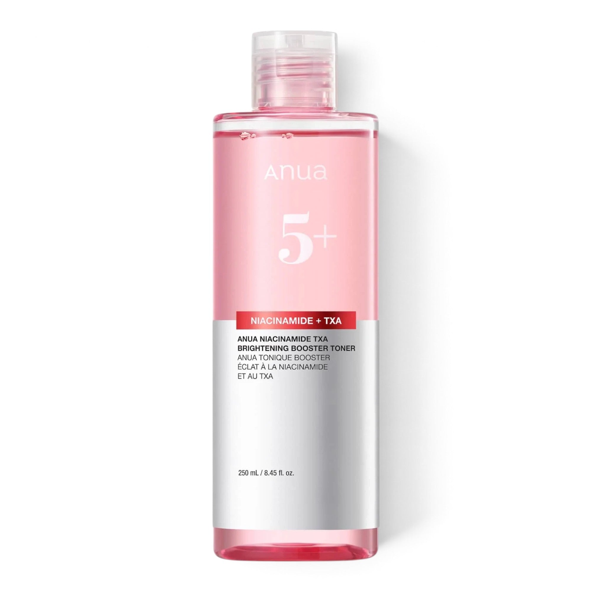 bareskin.lt Anua Niacinamide TXA Brightening Booster Toner drėkinantis ir skaistinantis tonikas, kuriame derinami odos drėgmės balansą palaikantys ir odos toną lyginantys ingredientai