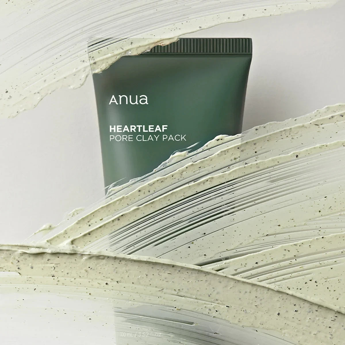bareskin.lt Anua Heartleaf Pore Clay Pack švelni molio kaukė porų priežiūrai