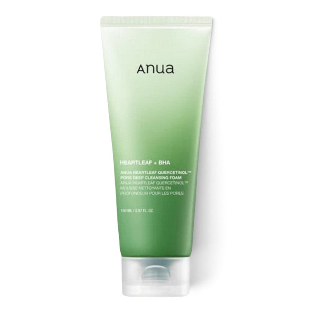 Anua Heartleaf Quercetinol Pore Deep Cleansing Foam - giliai poras valantis veido prausiklis