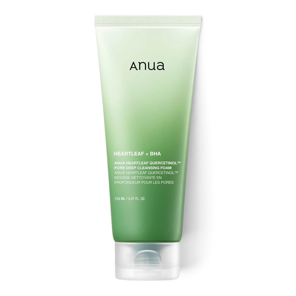 Anua Heartleaf Quercetinol Pore Deep Cleansing Foam - giliai poras valantis veido prausiklis