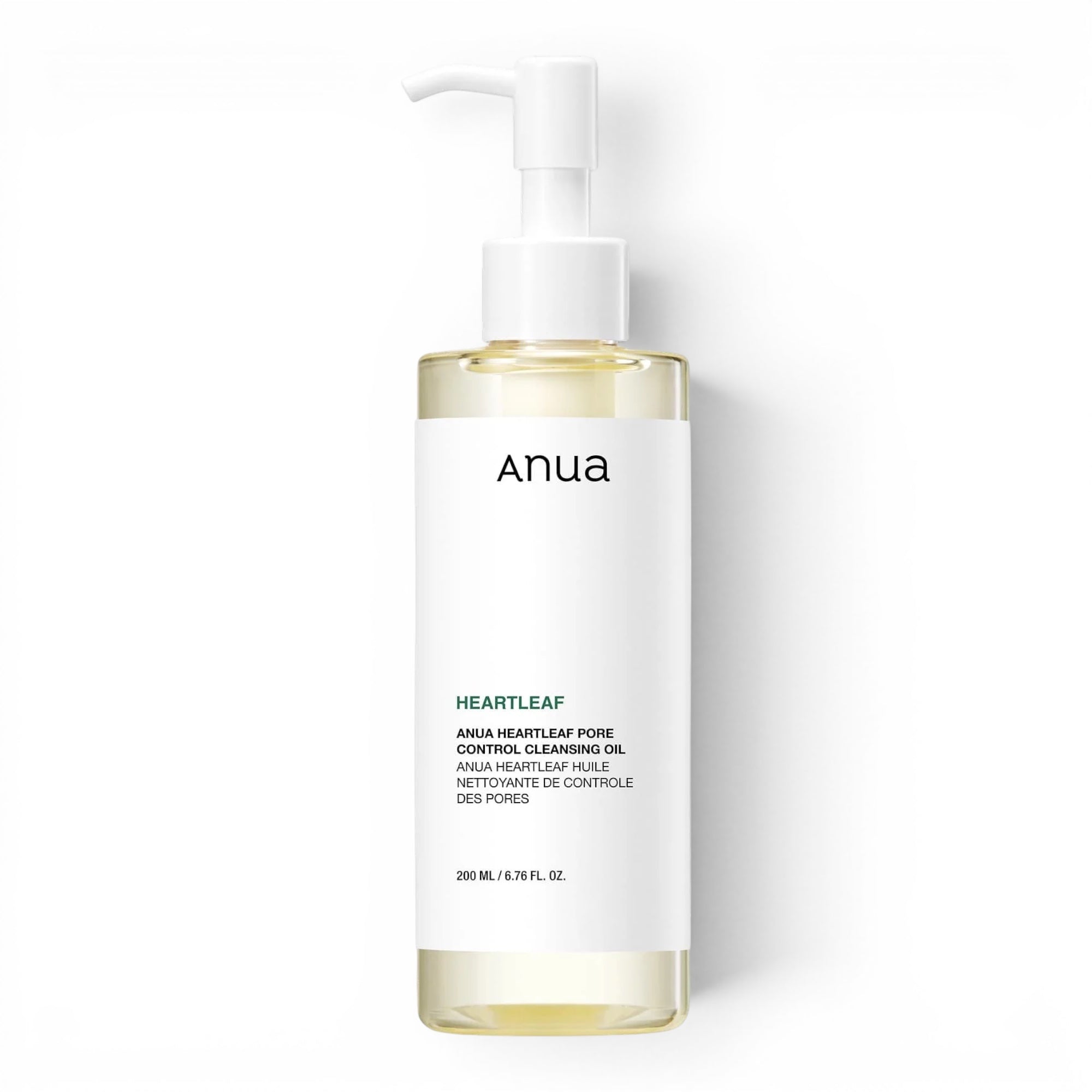bareskin.lt Anua Heartleaf Pore Control Cleansing Oil aliejinis veido prausiklis skirtas nuplauti makiažui, saulės apsauginiam kremui bei per dieną nusėdusioms dulkėms nuo odos