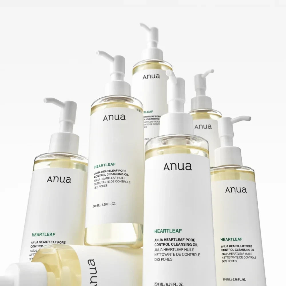 bareskin.lt Anua Heartleaf Pore Control Cleansing Oil aliejinis veido prausiklis skirtas nuplauti makiažui, saulės apsauginiam kremui bei per dieną nusėdusioms dulkėms nuo odos