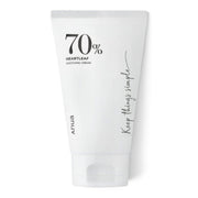 bareskin.lt ANUA Heartleaf 70% Soothing Cream in a white squeeze tube for sensitive skin
