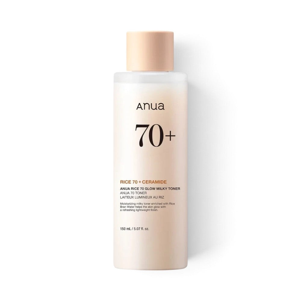 Anua Rice 70 Glow Milky Toner - tonikas su ryžių vandeniu