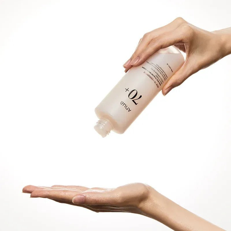 bareskin.lt Anua Rice 70 Glow Milky Toner ddą skaistinantis ryžių tonikas, skirtas kasdieniam naudojimui, suteikia intensyvų drėkinimą