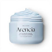 bareskin.lt Arencia Fresh Blue Hyssop Rice Mochi Cleanser prausiklis su ryžių pudra ir izopo ekstraktu padeda kruopščiai nuvalyti nešvarumus ir suteikia odai gaivos pojūtį
