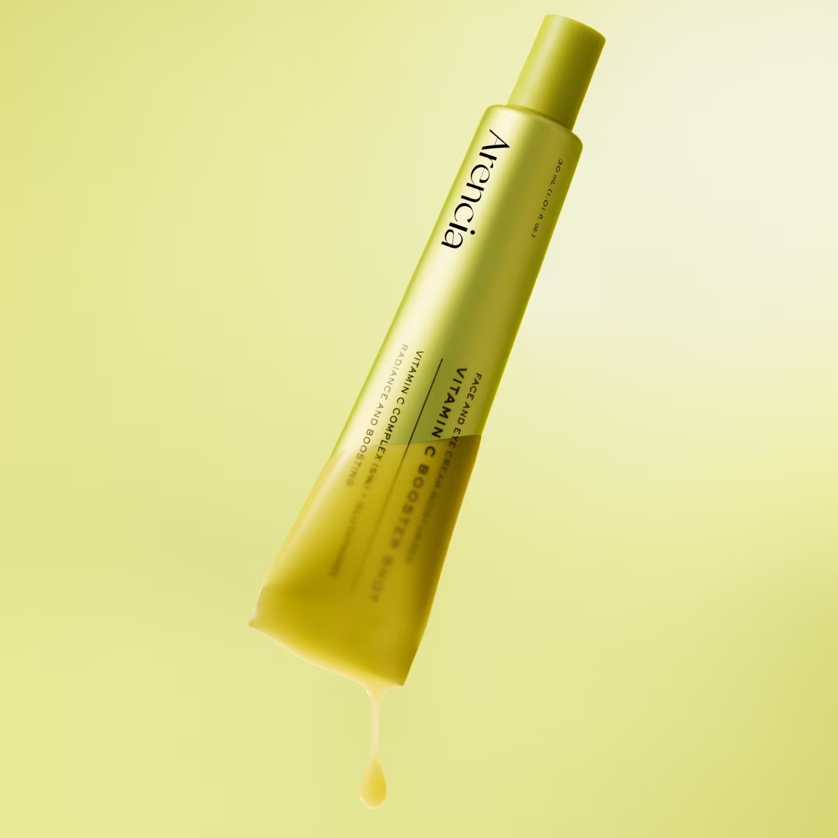 bareskin.lt Arencia Vitamin C Booster Shot skaistinantis serumas su 5 % stabilizuotu vitaminu C, skirtas papilkėjusiai, skaistumą praradusiai ir netolygaus atspalvio odai