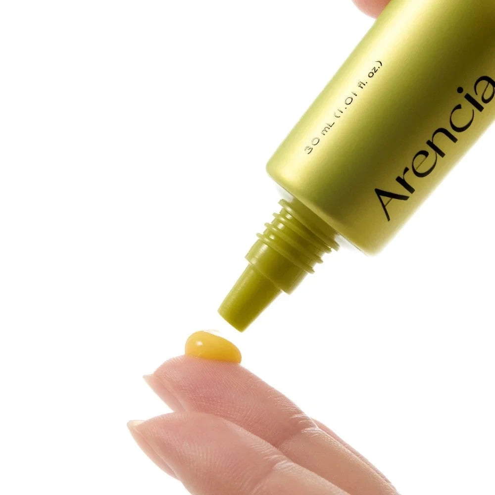 bareskin.lt Arencia Vitamin C Booster Shot skaistinantis serumas su 5 % stabilizuotu vitaminu C, skirtas papilkėjusiai, skaistumą praradusiai ir netolygaus atspalvio odai