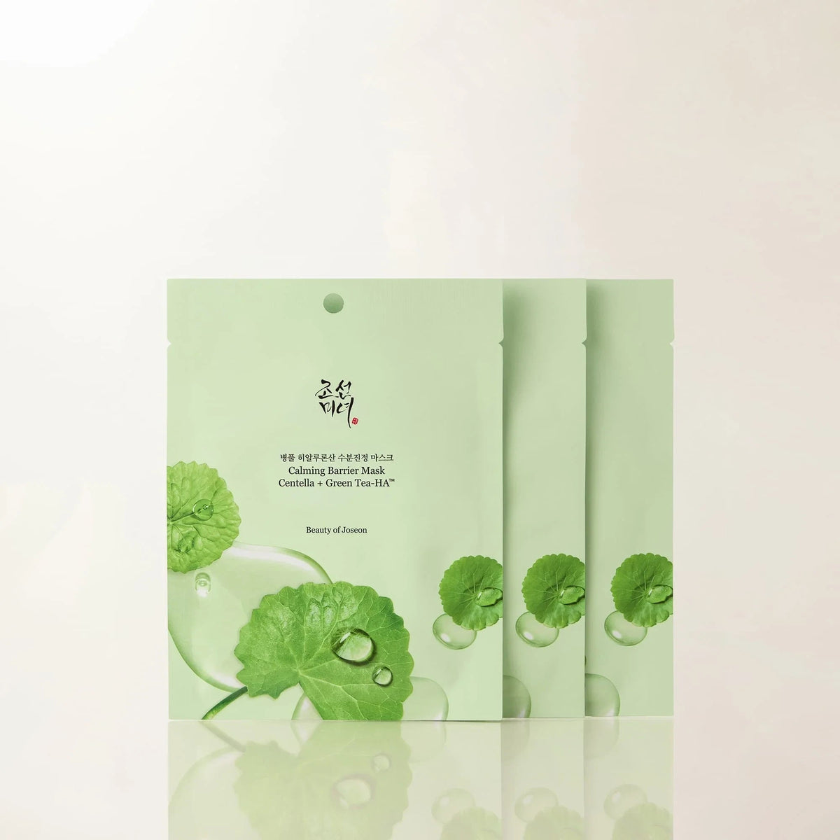 bareskin.lt Beauty of Joseon Calming Barrier Mask sheet mask with centella and green tea for soothing hydration